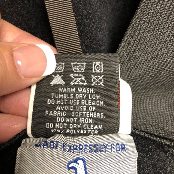 Vintage DSCP Peckham Polartec Fleece Bib Cold Weather Overalls Mens Small Short - Picture 6 of 8